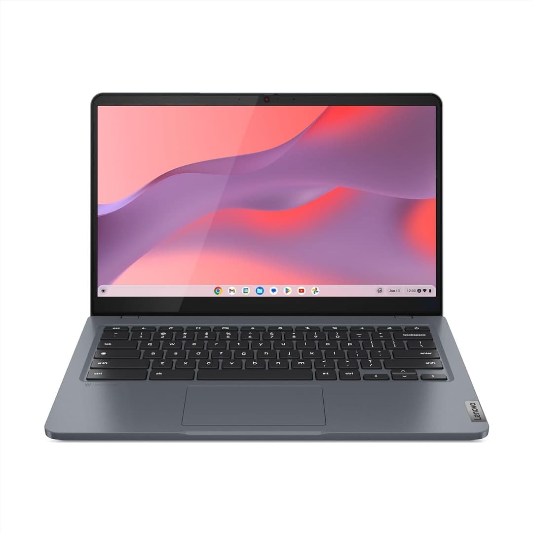 Lenovo IdeaPad Slim 3 14IAN8 Intel Core i3-N305 8GB RAM 128GB SSD 14 inch Full HD IPS ChromeOS Laptop - Storm Grey - Image 1
