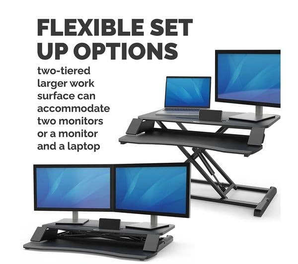 FELLOWES Corsivo Standing Desk Converter - Image 5