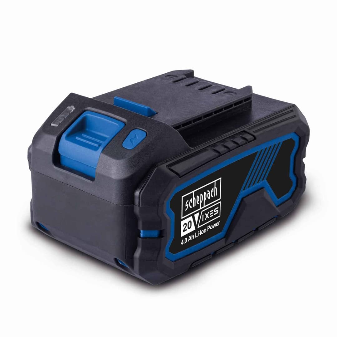 Scheppach 20V 4Ah Lithium-Ion Battery IXES Series - Black - Image 1