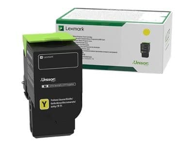 Lexmark - yellow - original - toner cartridge - LCCP, LRP