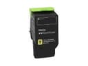 Lexmark - yellow - original - toner cartridge - LCCP, LRP thumbnail 2