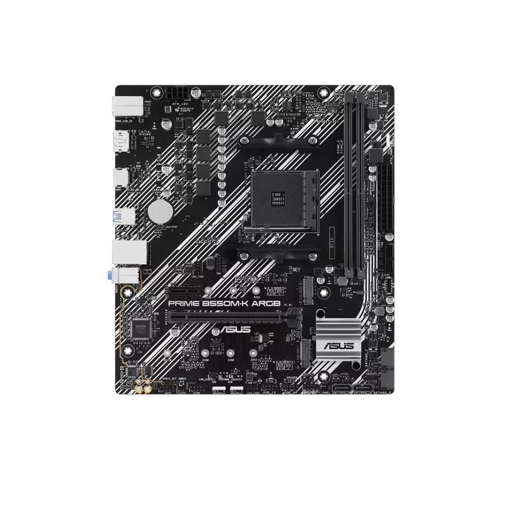 ASUS Prime B550M-K ARGB AMD B550 Micro-ATX Socket AM4 Motherboard - Image 10