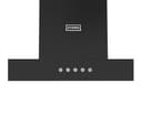 STOVES Sterling 90T Flat Chimney Cooker Hood - Black thumbnail 2