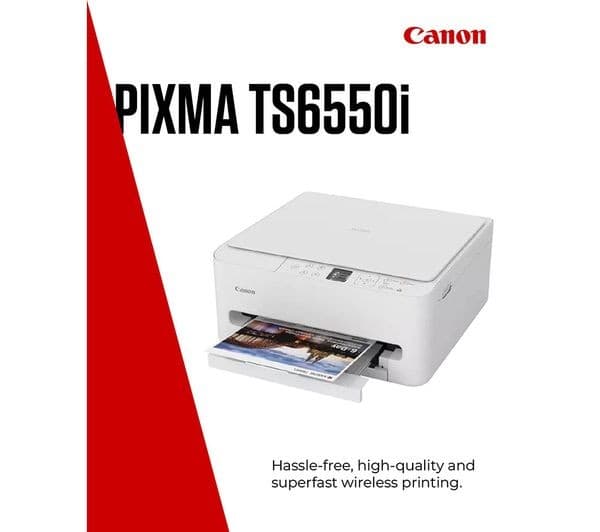 CANON PIXMA TS6550i All-in-One Wireless Inkjet Printer - Image 2
