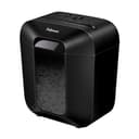 Fellowes LX Series Paper Shredder LX25 6 Sheet Cross Cut Shredder with 11.5 Litre Bin High Security P4 Black thumbnail 1