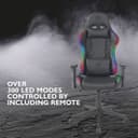 Deltaco RGB Faux Leather Gaming Chair - Black thumbnail 3