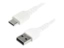 StarTech USB-A to USB-C Cable 2m White thumbnail 2
