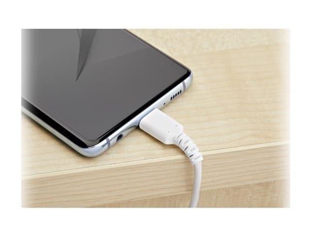 StarTech USB-A to USB-C Cable 2m White - Image 3