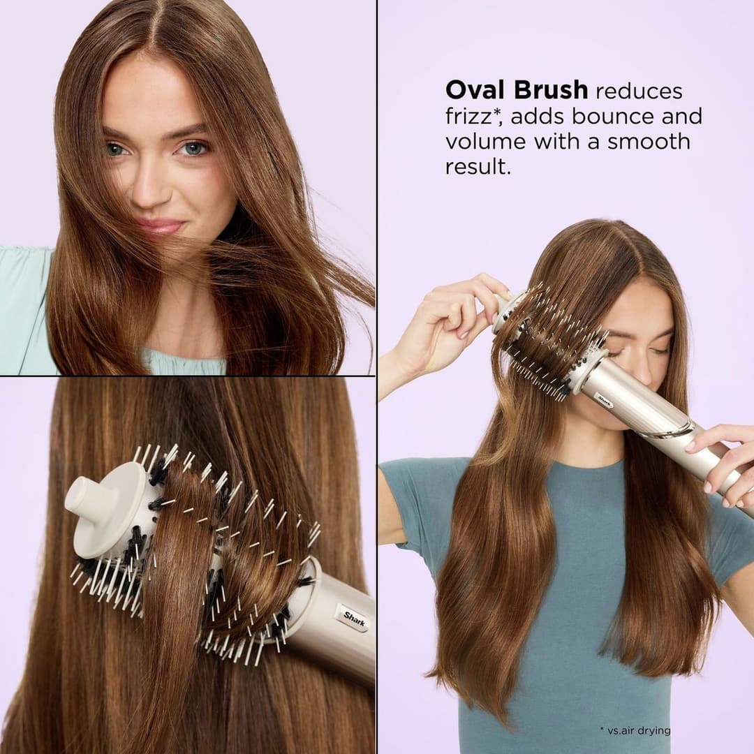 Shark FlexStyle 4-in-1 Multi-Styler and Hair Dryer HD436SLUK - Stone  - Image 7