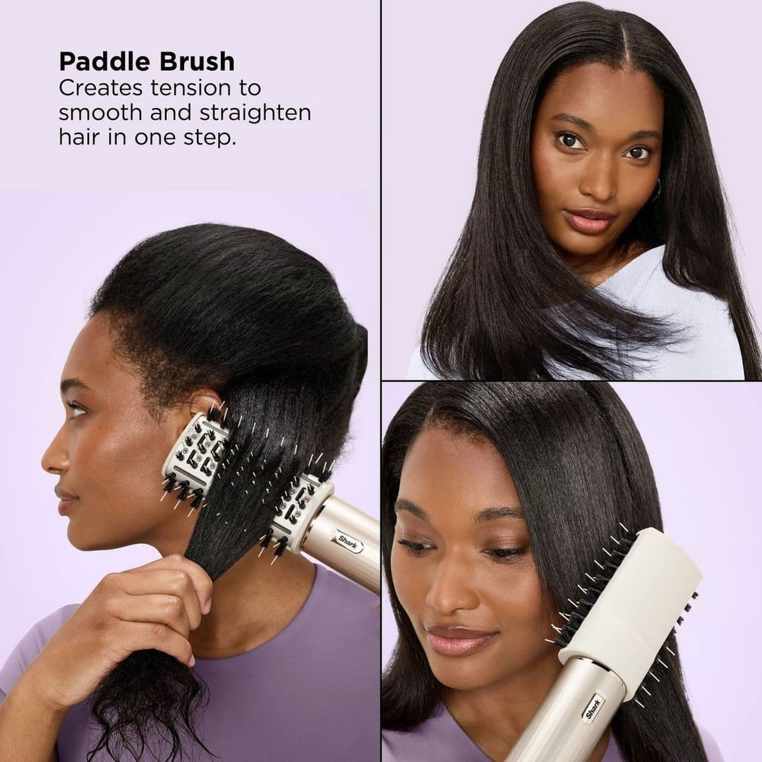 Shark FlexStyle 4-in-1 Multi-Styler and Hair Dryer HD436SLUK - Stone  - Image 8