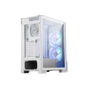 MSI MPG VELOX 300R AIRFLOW PZ Tempered Glass Mid Tower PC Case  - White thumbnail 5