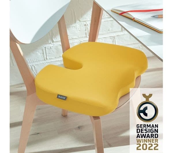 Leitz Ergo Cosy Seat Cushion - Warm Yellow - Image 2