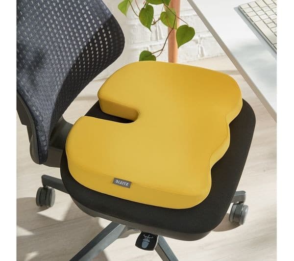 Leitz Ergo Cosy Seat Cushion - Warm Yellow - Image 3