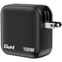 Verbatim Mini GaN Charger 100W 4 Port US plug with EU and UK adaptors thumbnail 3