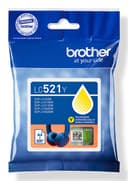 Brother LC521Y Genuine Ink Cartridge - Yellow thumbnail 1