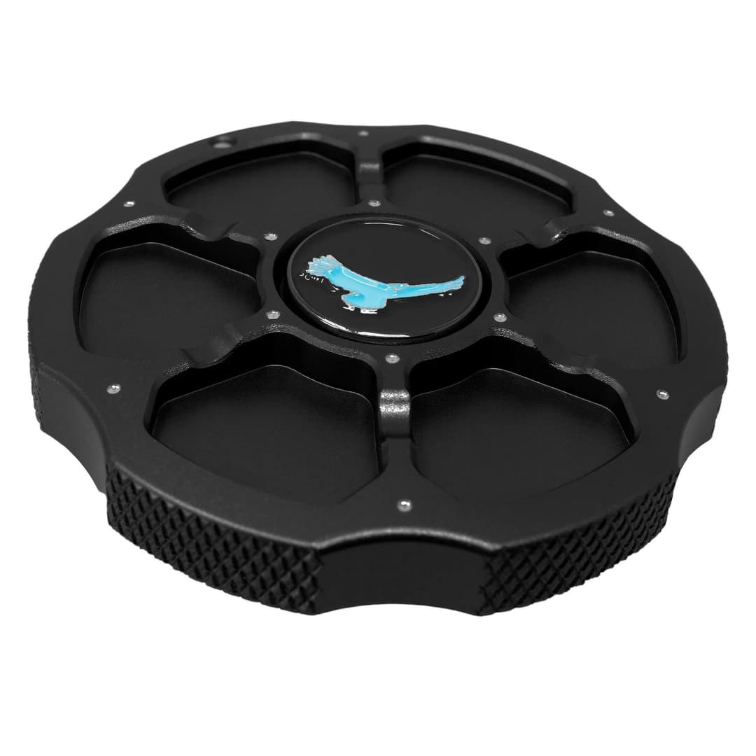 KONDOR BLUE | E Mount Cine Cap for Sony Camera Lens Port | Protect Your Camera Port/Sensor with Style, & Locks into Place Like a Lens | Raven Black - Image 1