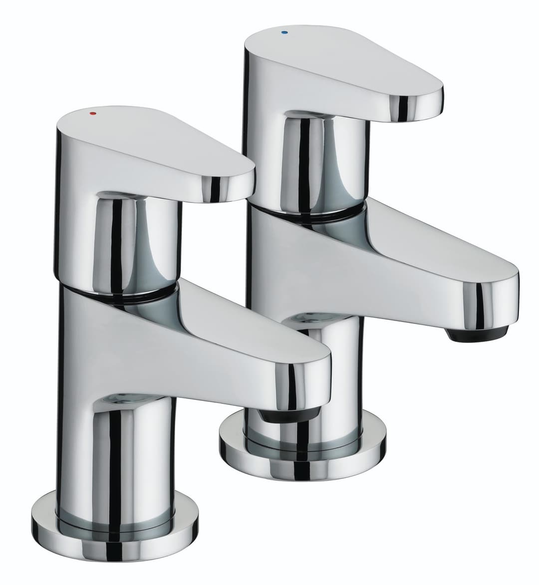 Bristan Quest QST 1/2 C Bathroom Taps - Chrome - Image 1