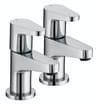 Bristan Quest QST 1/2 C Bathroom Taps - Chrome