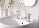 Bristan Quest QST 1/2 C Bathroom Taps - Chrome thumbnail 5