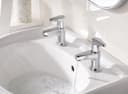 Bristan Quest QST 1/2 C Bathroom Taps - Chrome thumbnail 7