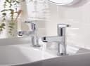 Bristan Quest QST 1/2 C Bathroom Taps - Chrome thumbnail 8