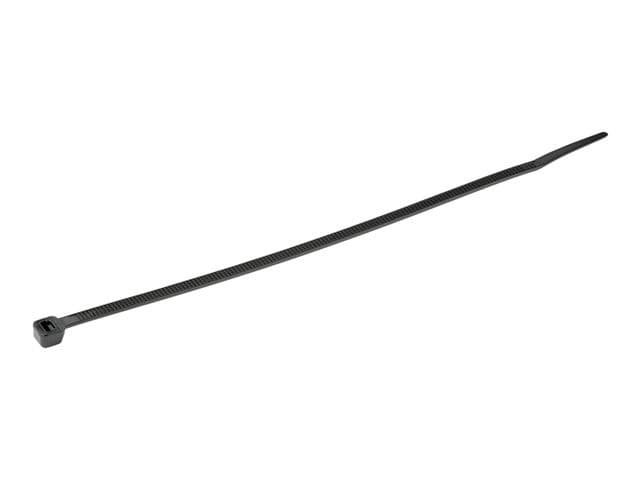 StarTech CBMZT8B Cable Ties 20cm 100-Pack Black - Image 4