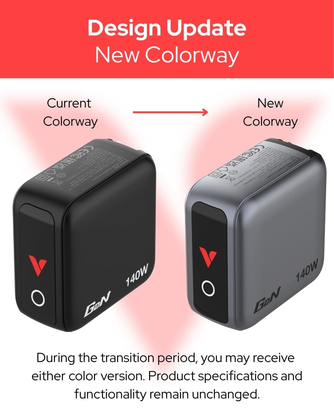 Verbatim Mini GaN Charger 140W with Display - Image 2