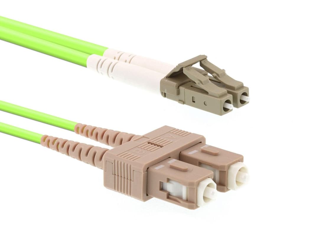 Fiber patch cable LC-SC OM5 - Image 1