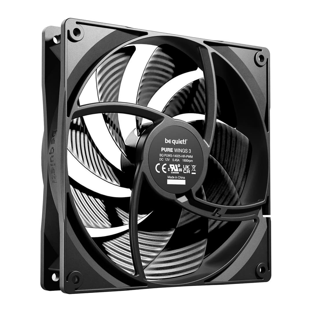 be quiet! Pure Wings 3 140mm PWM Case Fan - Image 3