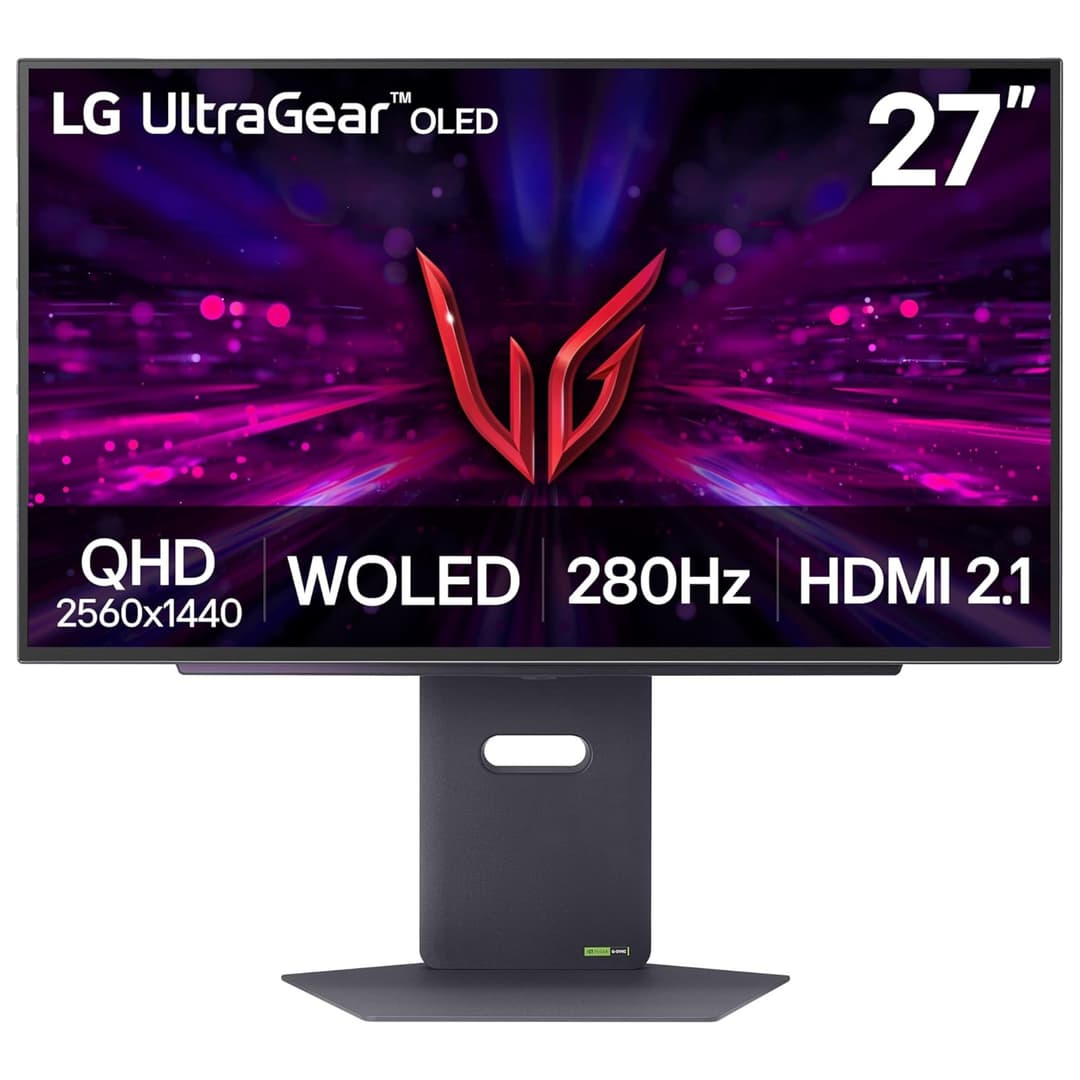 LG UltraGear 27GX700A-B 27" OLED Quad HD 280Hz 0.03ms Freesync Premium Pro Gaming Monitor - Image 2