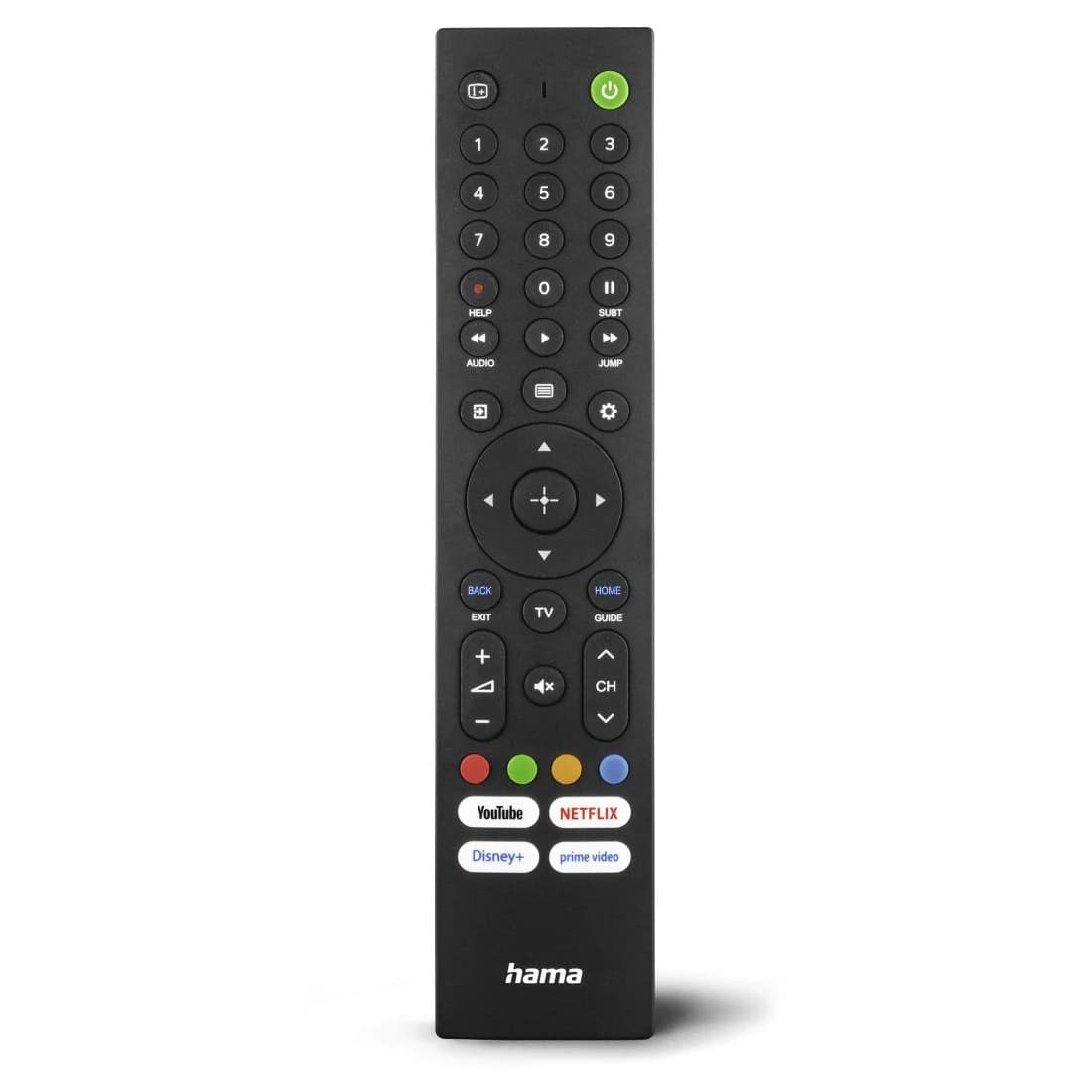 Hama 00221066 Replacement Remote Control for Sony TVs, IR, Learning Function