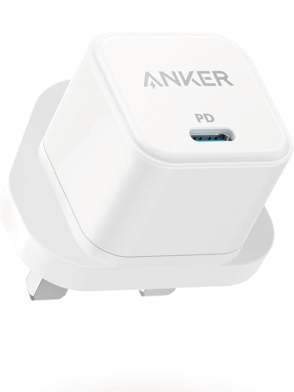 Anker iPhone 16 Pro Charger, 20W USB C Charger, PowerPort III 20W Cube Fast Charger for iPhone 16/16 Pro/16 Plus /16 Pro Max, 15/14 Series, Samsung, iPad, Huawei, Xiaomi, Vivo, Oppo and More - Image 1