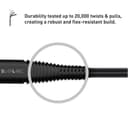SILVERLABEL USB Type-C to Lightning Cable 1m Black thumbnail 7