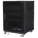 Sanus - Component 100 Series 15U A/V Rack - Black thumbnail 2