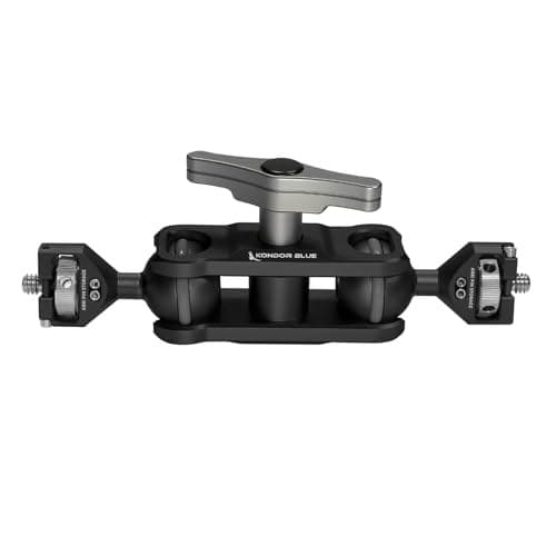 KONDOR BLUE Cine Magic Arm con doppia testa a sfera | Nero - Image 2
