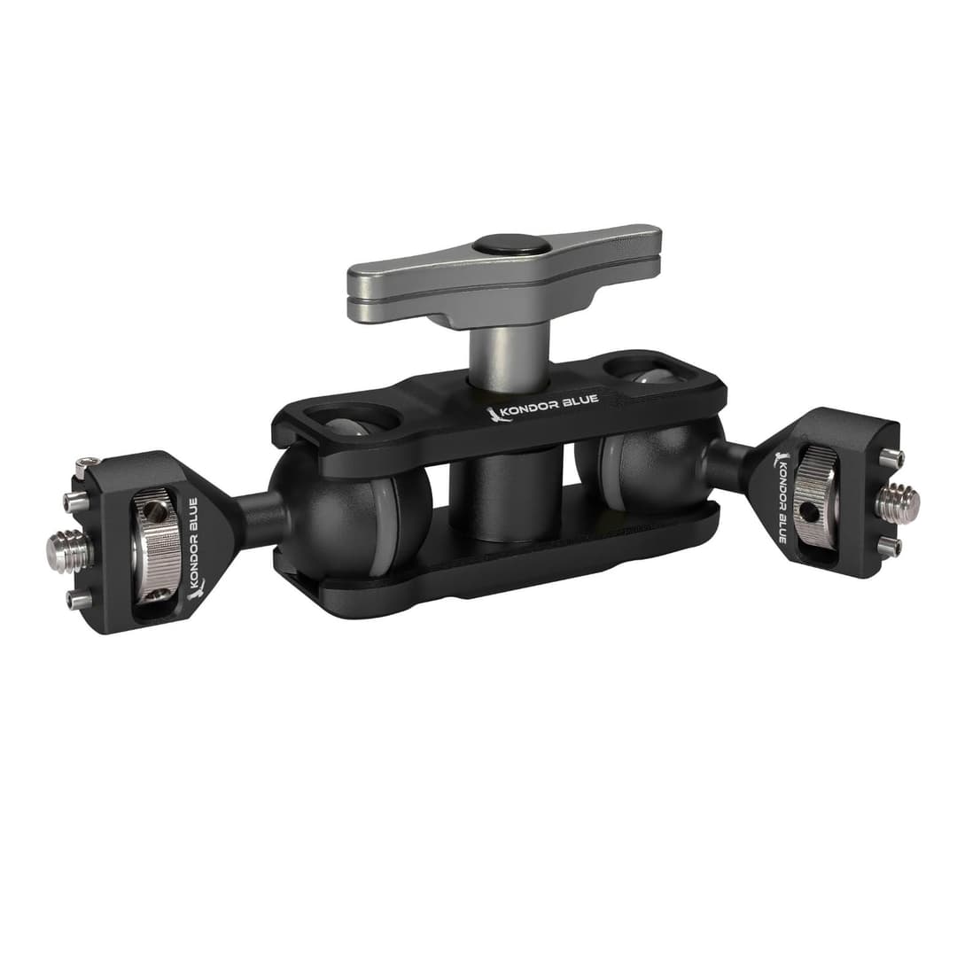 KONDOR BLUE Cine Magic Arm con doppia testa a sfera | Nero - Image 4