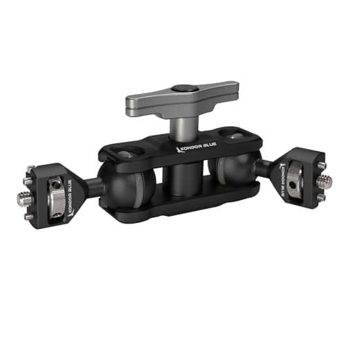 KONDOR BLUE Cine Magic Arm con doppia testa a sfera | Nero - Image 5