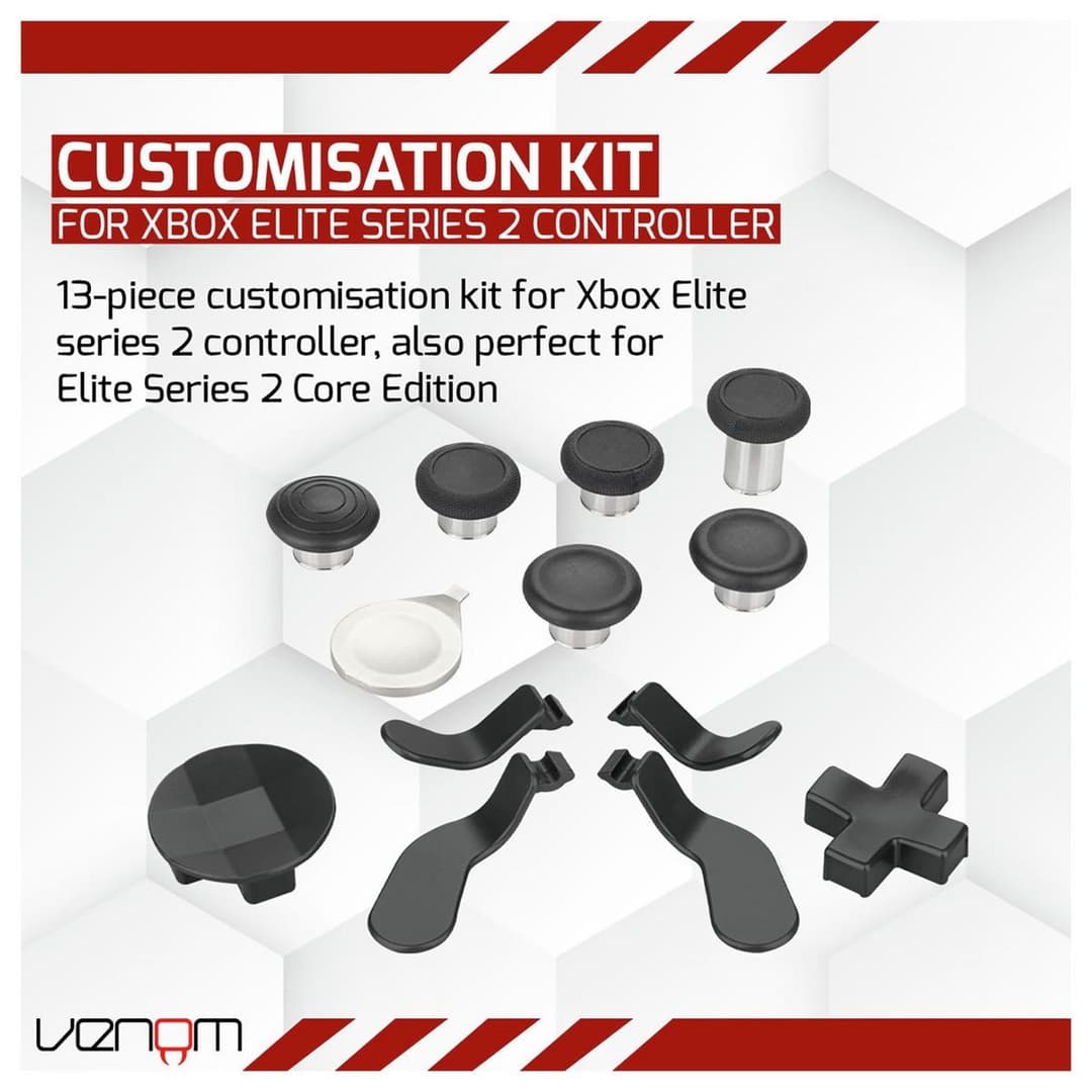 Venom Customisation Kit For Xbox Elite Series 2 Controller - Image 3