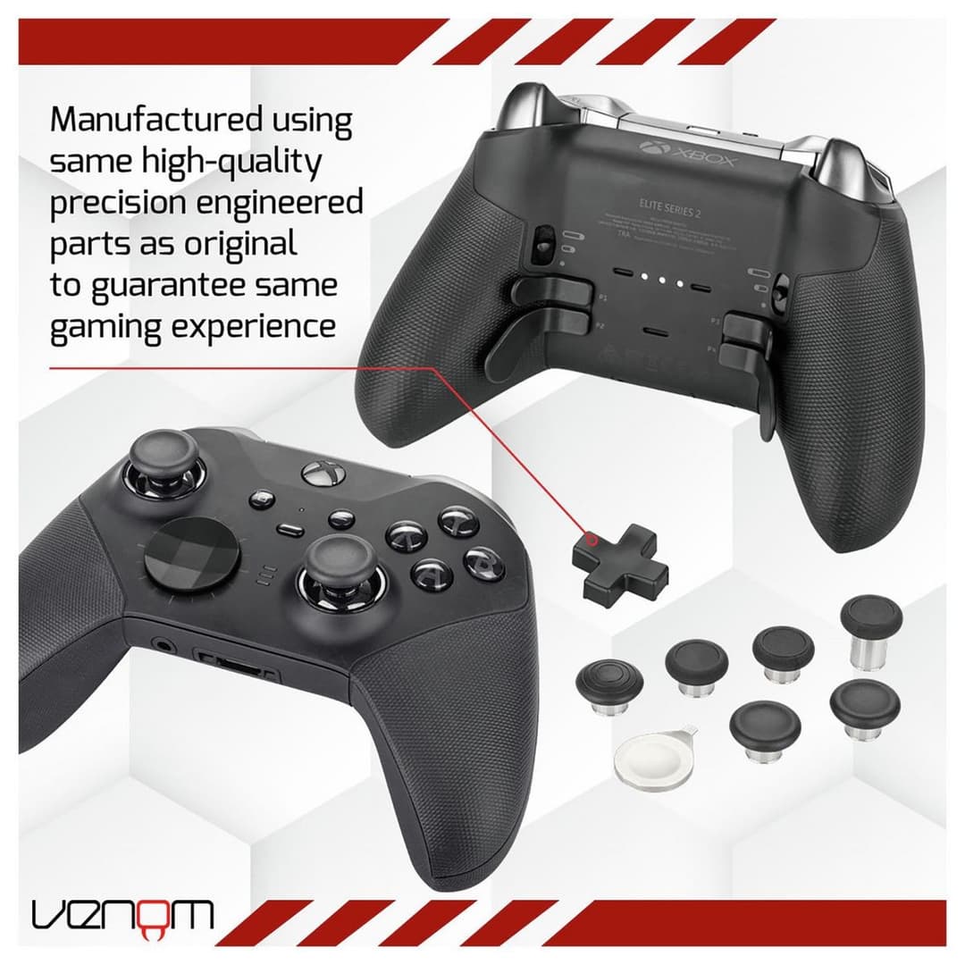 Venom Customisation Kit For Xbox Elite Series 2 Controller - Image 4