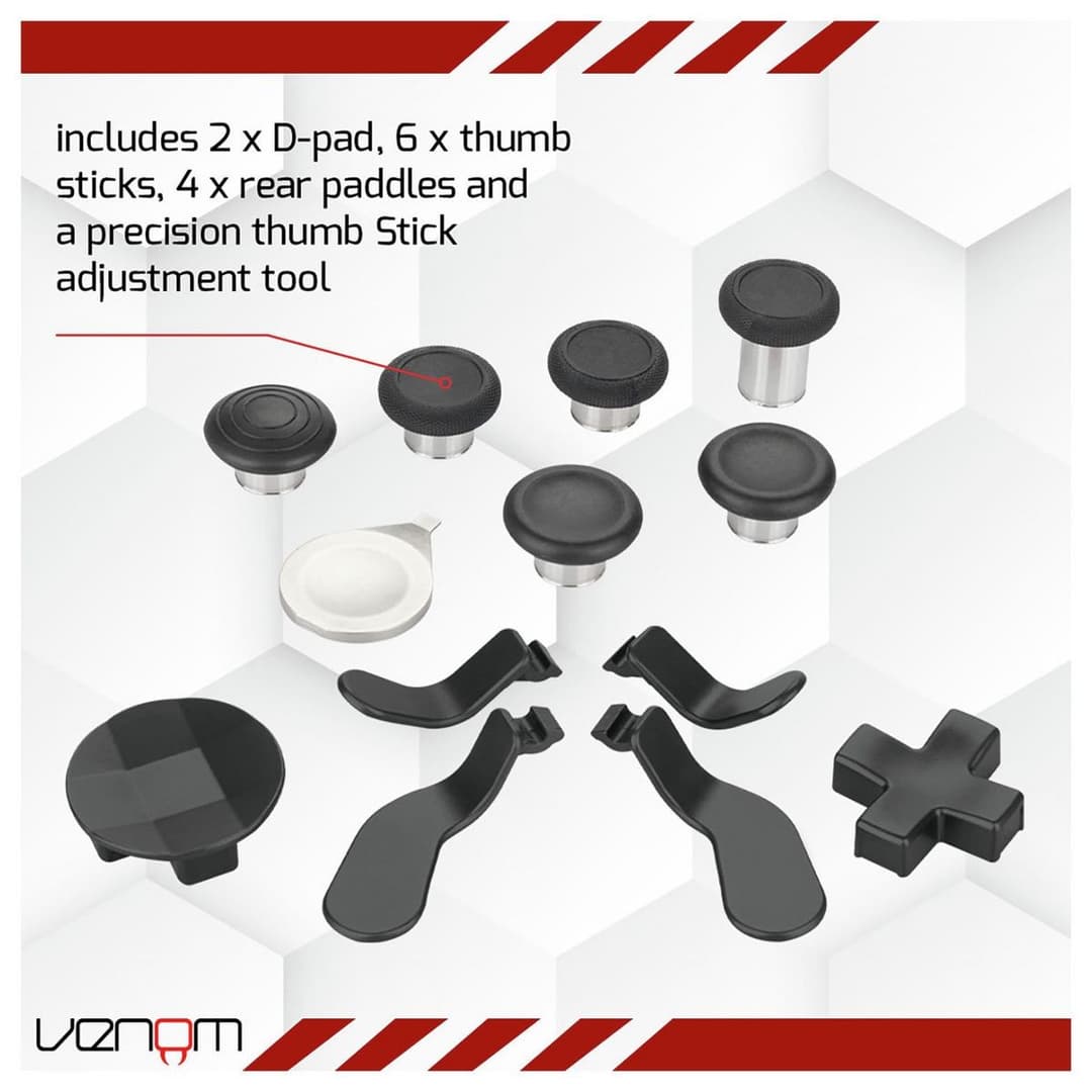 Venom Customisation Kit For Xbox Elite Series 2 Controller - Image 5