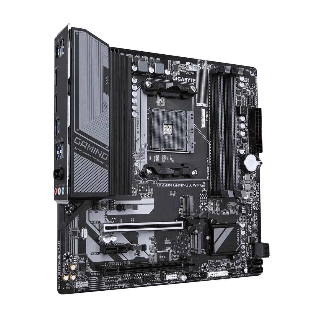 GIGABYTE B550M GAMING X WIFI6 AMD B550 Micro ATX Socket AM4 Motherboard - Image 3