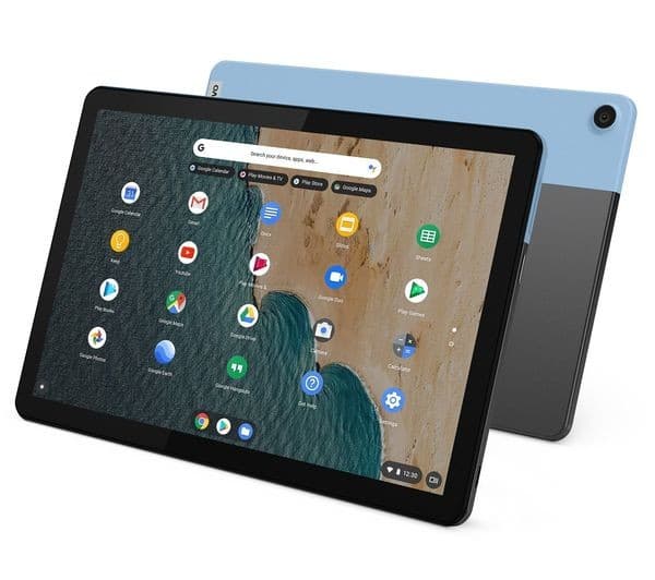Lenovo IdeaPad Duet 10.1" Chromebook MediaTek P60T 4GB 64GB Blue & Grey - Image 4