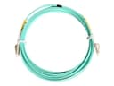 StarTech LC/UPC OM3 Fiber Optic Cable 10m Aqua thumbnail 2