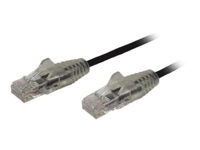 StarTech Slim LSZH CAT6 Snagless Patch Cable 1m - Black (N6PAT100CMBKS) - Image 3