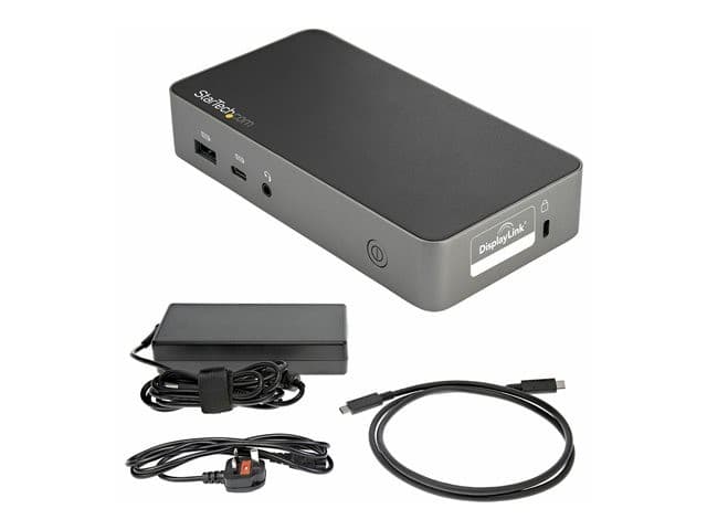 StarTech USB-C Docking Station Black - Image 1