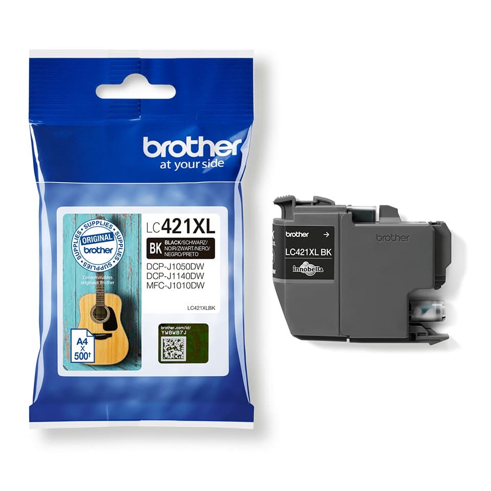 Brother LC-421XLBK ink cartridge 1 pc(s) Original High (XL) Yield Black - Image 4