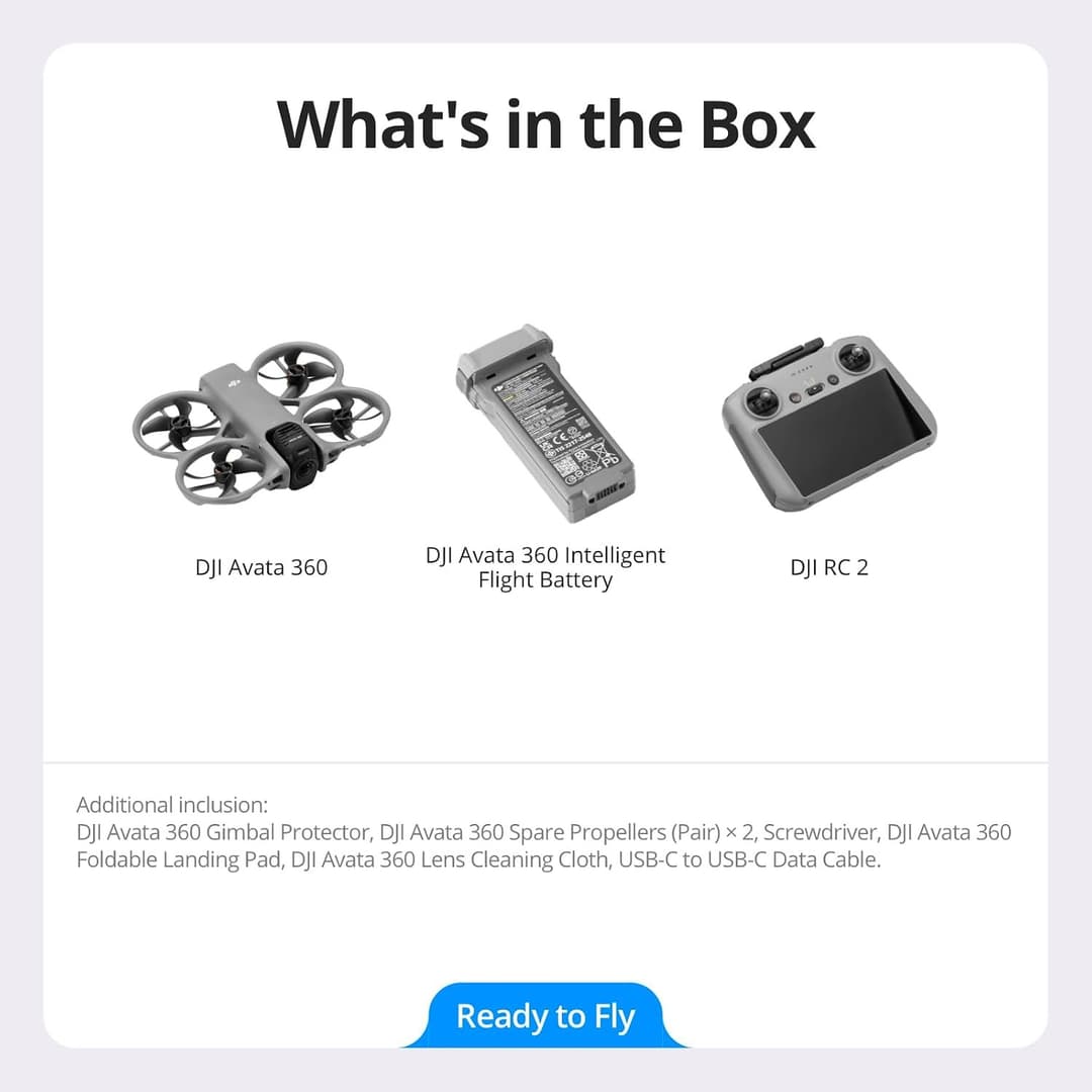 DJI Avata 360 RC 2 8K 360° Camera Drone - Image 9