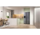 SAMSUNG Bespoke AI Series 8 On-device Bixby RS80F66KBTEU American-Style Fridge Freezer - Silver thumbnail 6