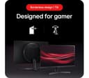 LG UltraGear 24GS60F-B.AEK Full HD 24" Rapid IPS LCD Gaming Monitor - Black thumbnail 5