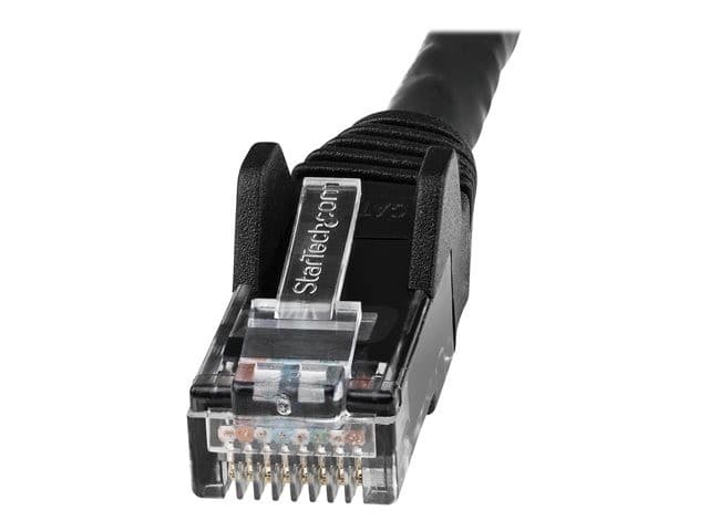 StarTech N6LPATCH CAT6 LSZH Snagless UTP Patch Cable 5m - Black - Image 5
